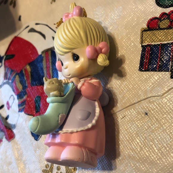 Precious moments 2 piece ornaments by enesco. Vintage new in boxes - Picture 4 of 7
